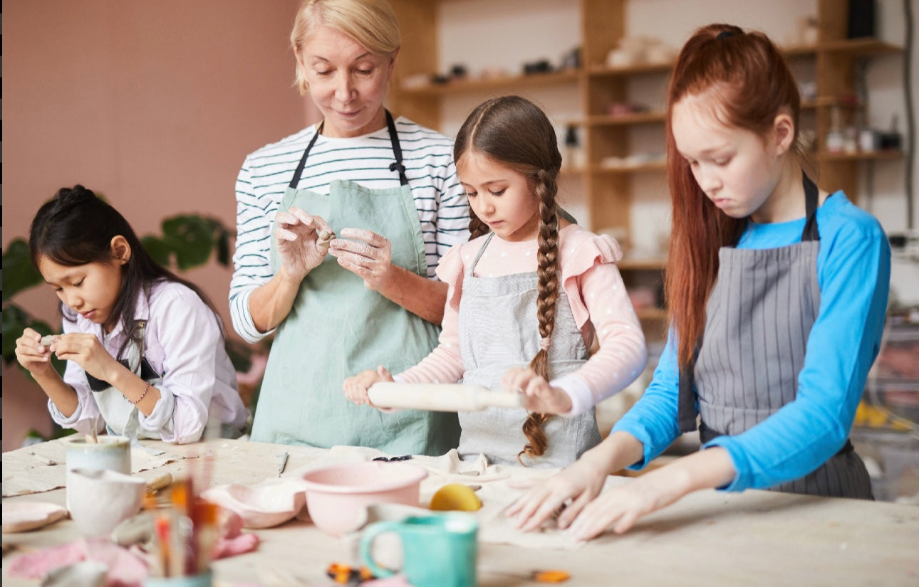 Handbuilding Summer Camp | June 15th - 19th (1:00-3:00) | Nature Theme | Ages 5+