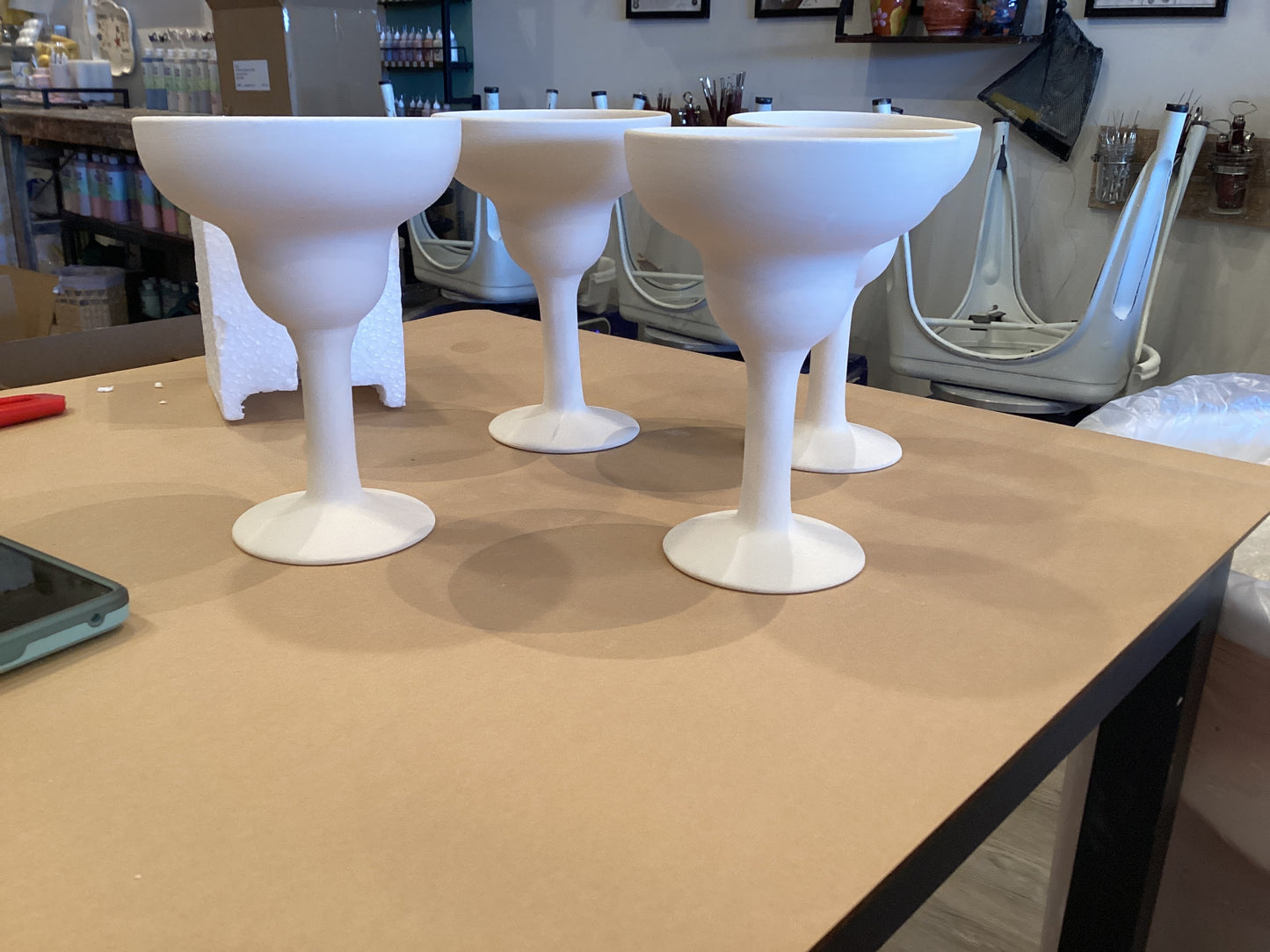 Curvy Margarita Glass