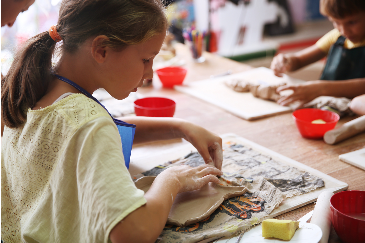 Homeschooler's Pottery Adventure: SEPTEMBER | 4 week class | AGES 5-18