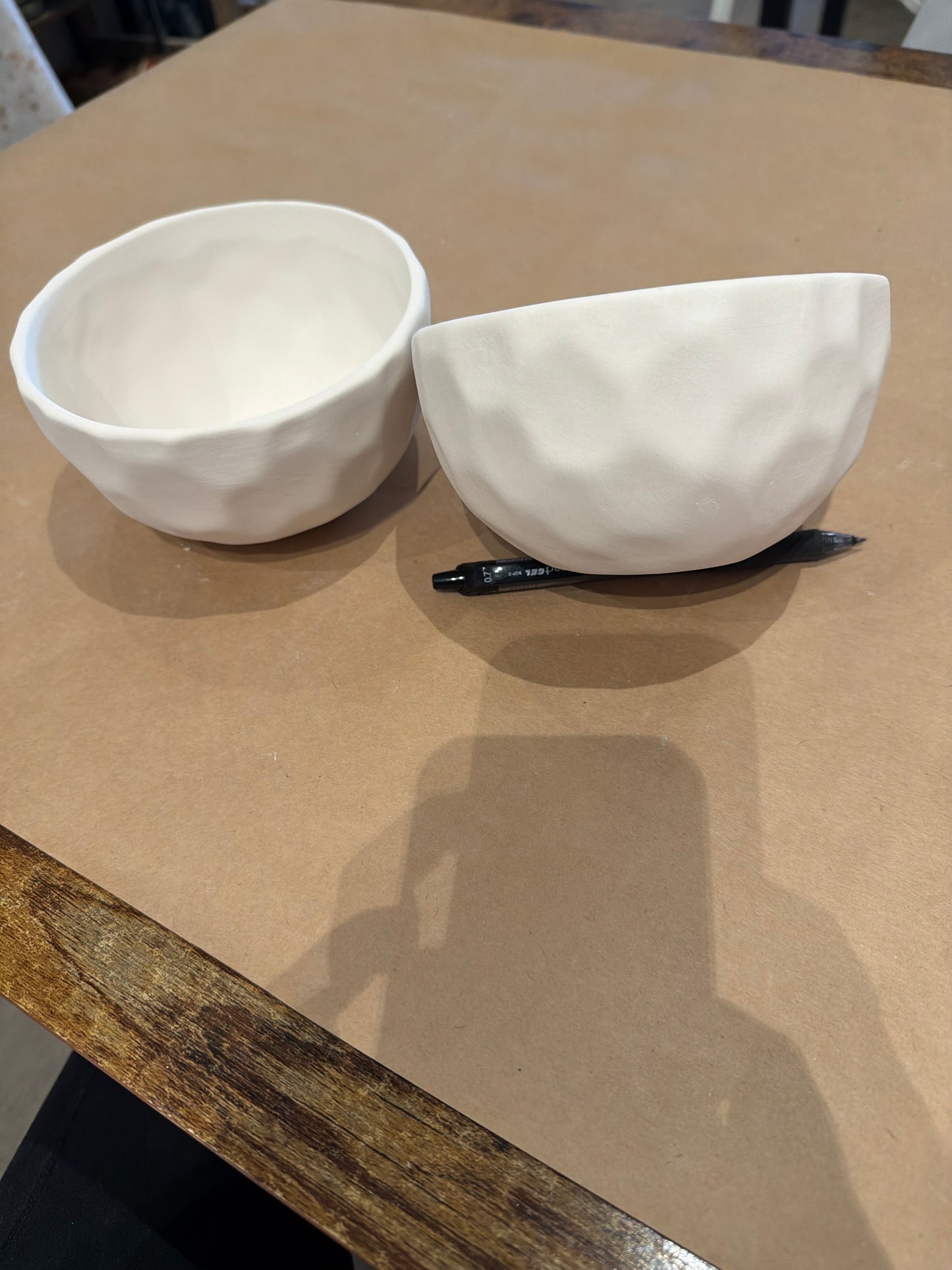 Moon crater bowl