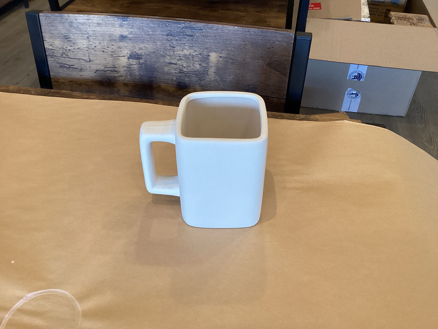Straight laced mug