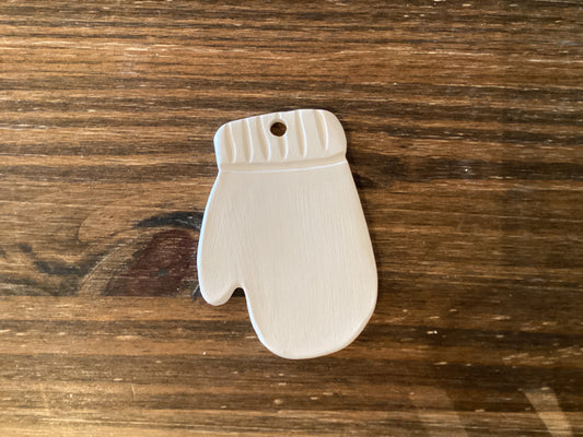 Handmade Mitten Ornament