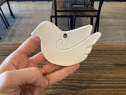 Hand Made Dove Ornament