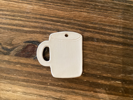 Hand made Mug Ornament