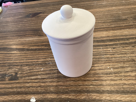 Small canister with seal