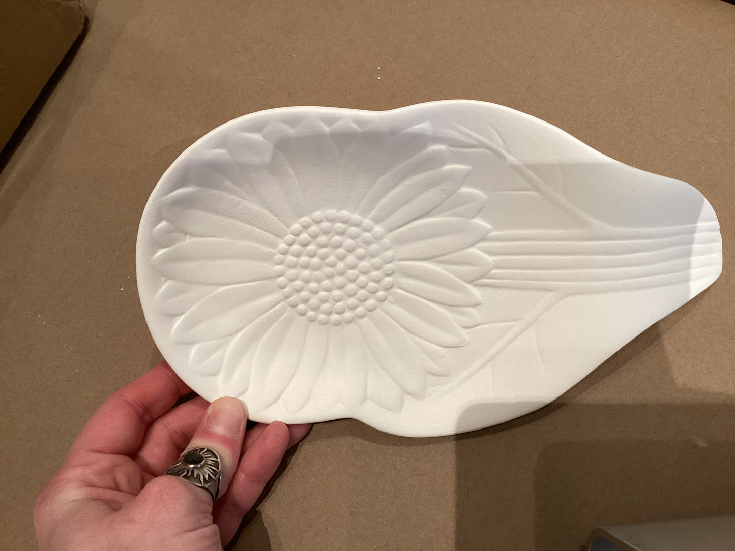 Sunflower Spoon Holder/ Rest